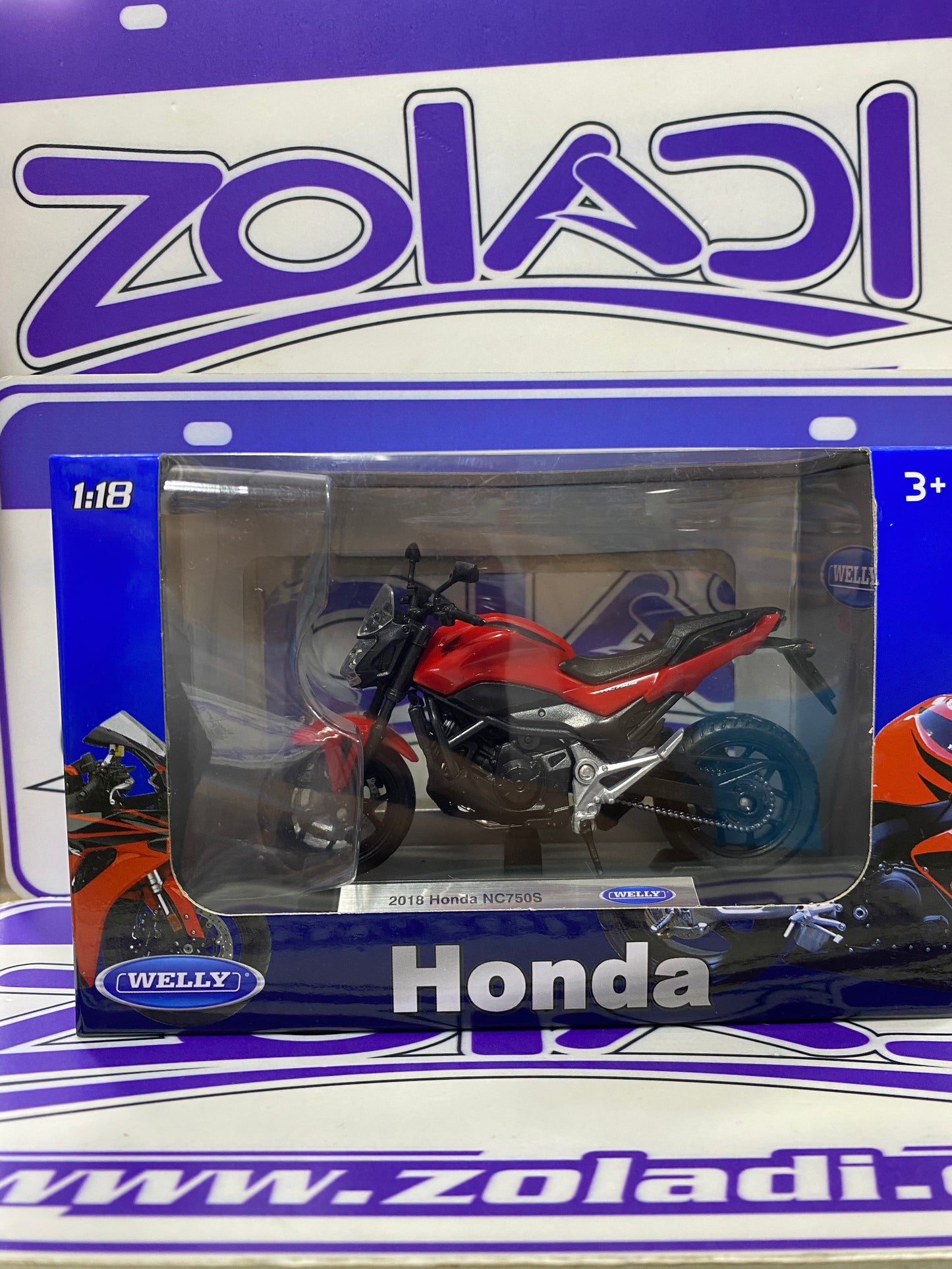 1/18 2018 HONDA NC750S