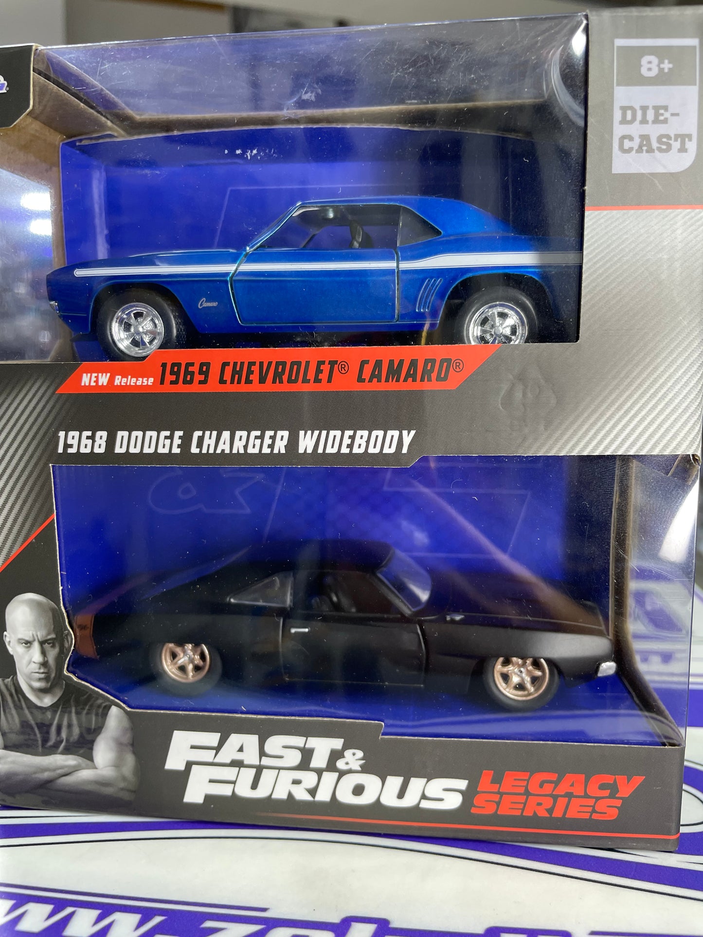 34251 CHEVROLET CAMARO & DODGE CHARGER WIDEBODY 1/32 JADA