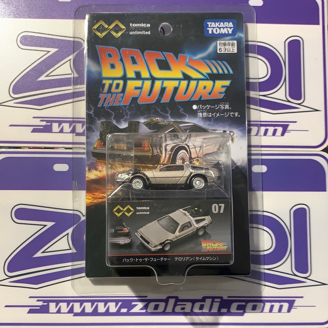 DELOREAN BACK TO THE FUTURE TOMICA PREMIUN