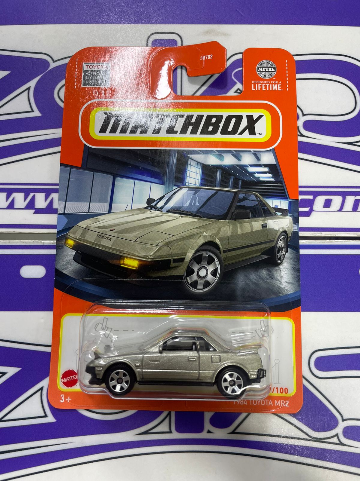 HVL89 1984 TOYOTA MR2