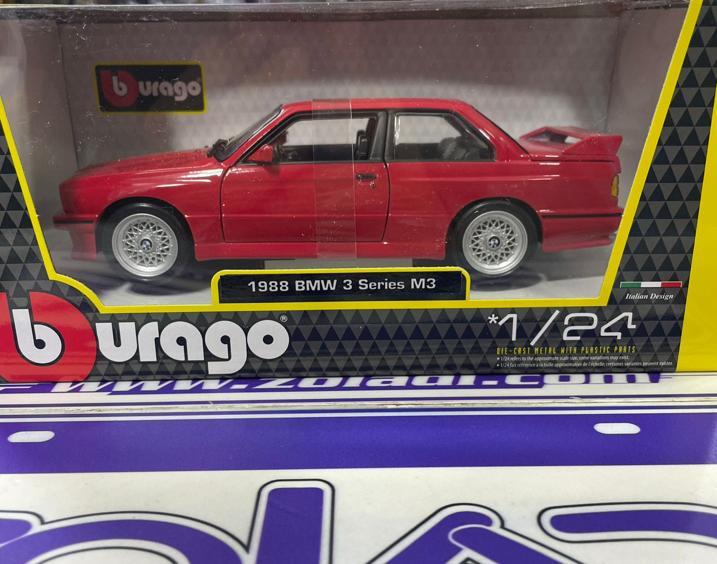 12342 1/24 1988 BMW 3 SERIES M3 BURAGO