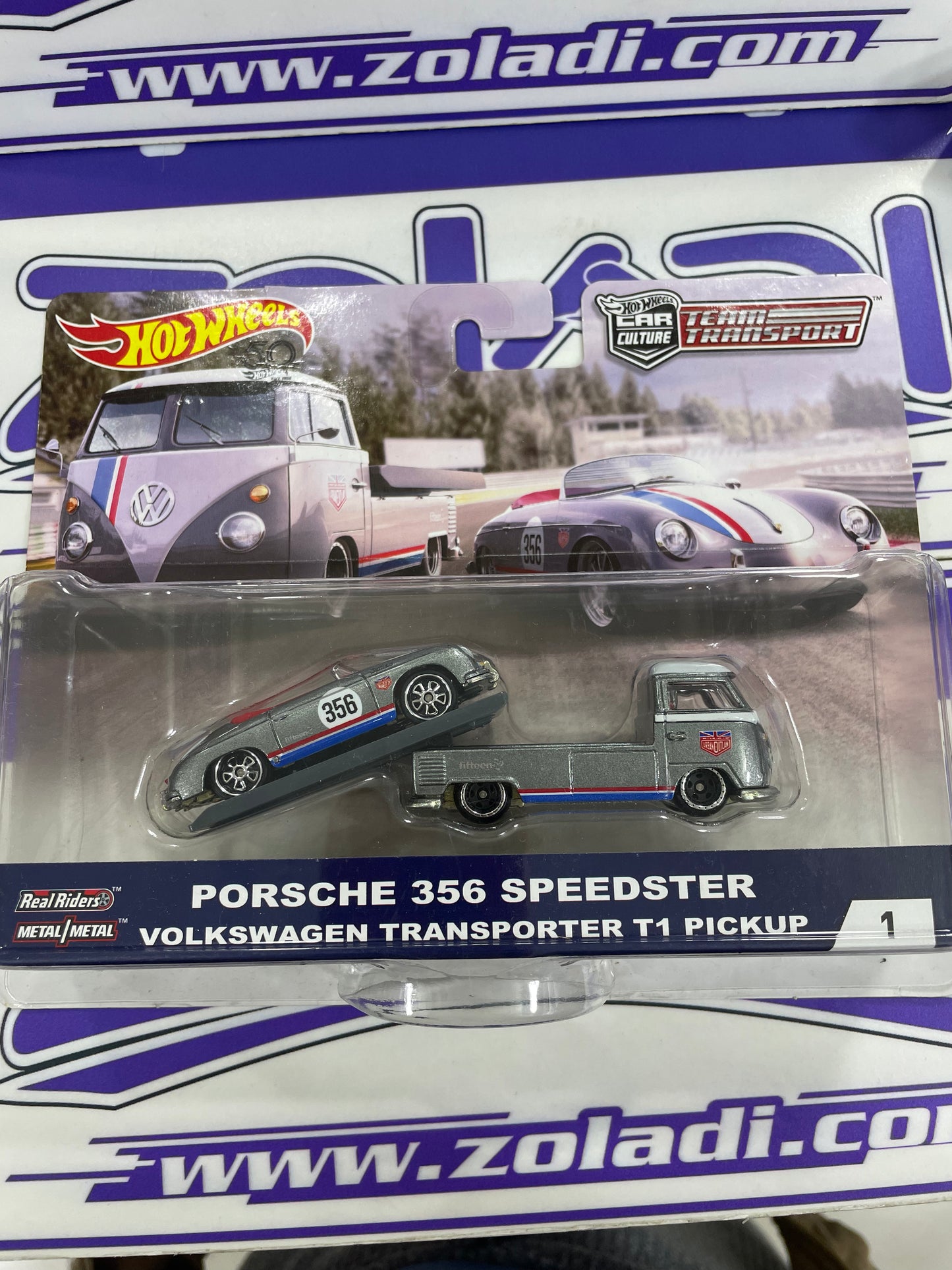 FLF61 PORSCHE 356 SPEEDSTER VOLKSWAGEN TRANSPORTER T1