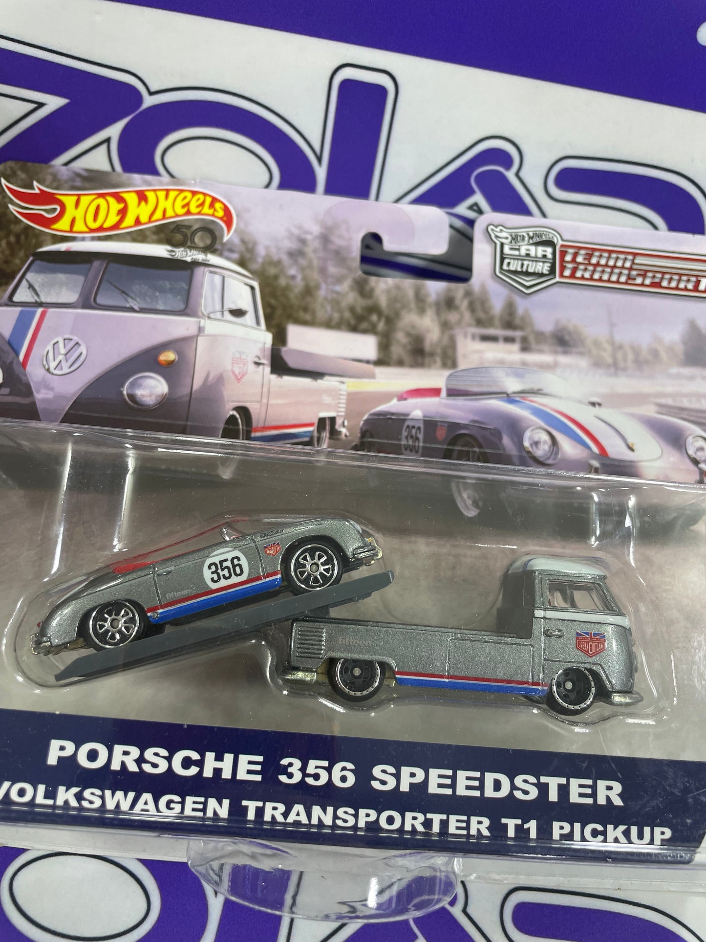 FLF61 PORSCHE 356 SPEEDSTER VOLKSWAGEN TRANSPORTER T1