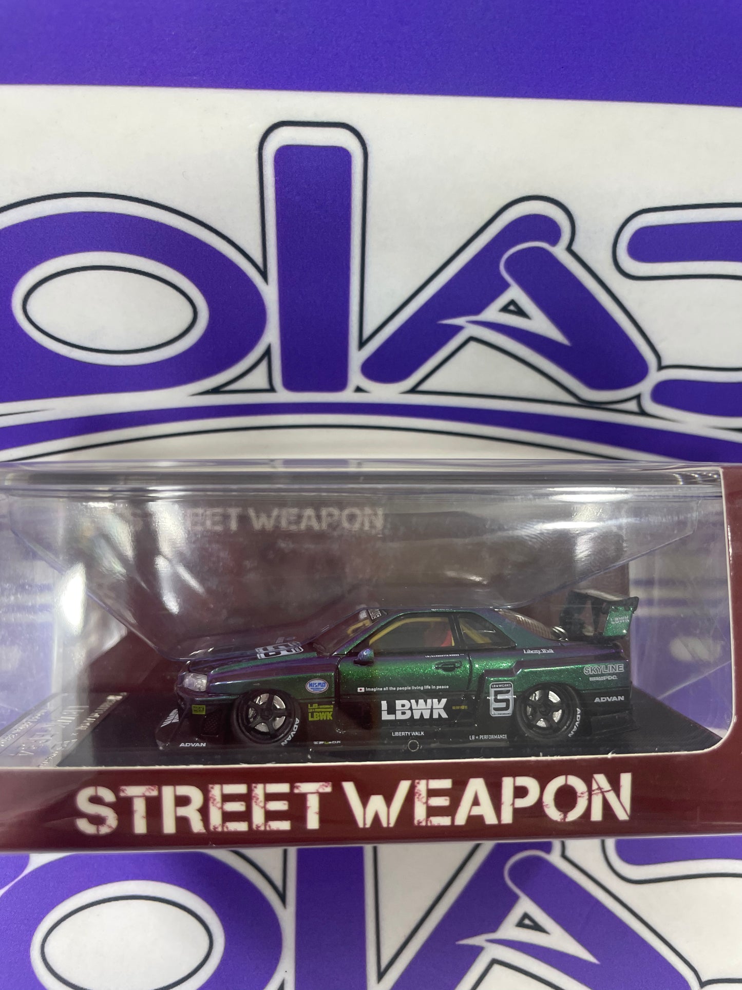 NISSAN SKYLINE SILHOUETTE STREET WEAPON