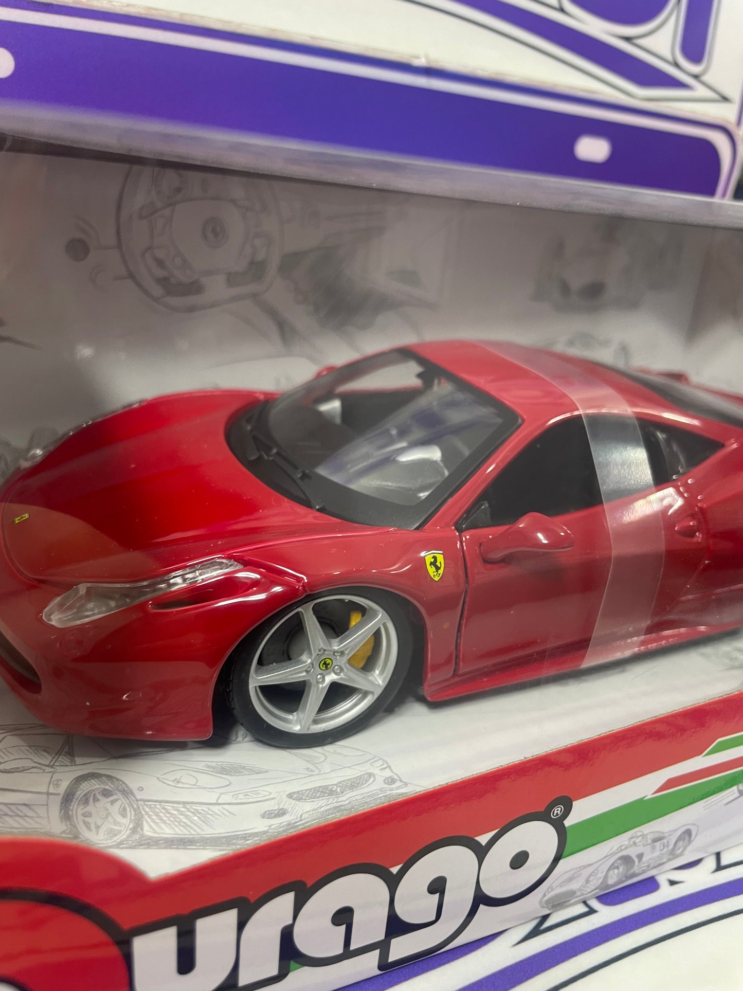 1/24 458 ITALIA FERRARI