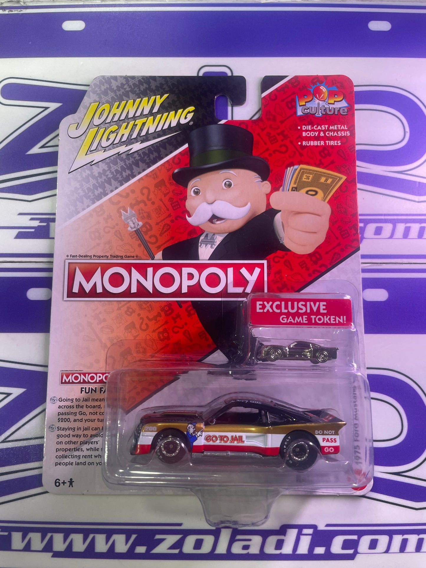 JLPC005 MONOPOLY FORD MUSTANG COBRA II RACER