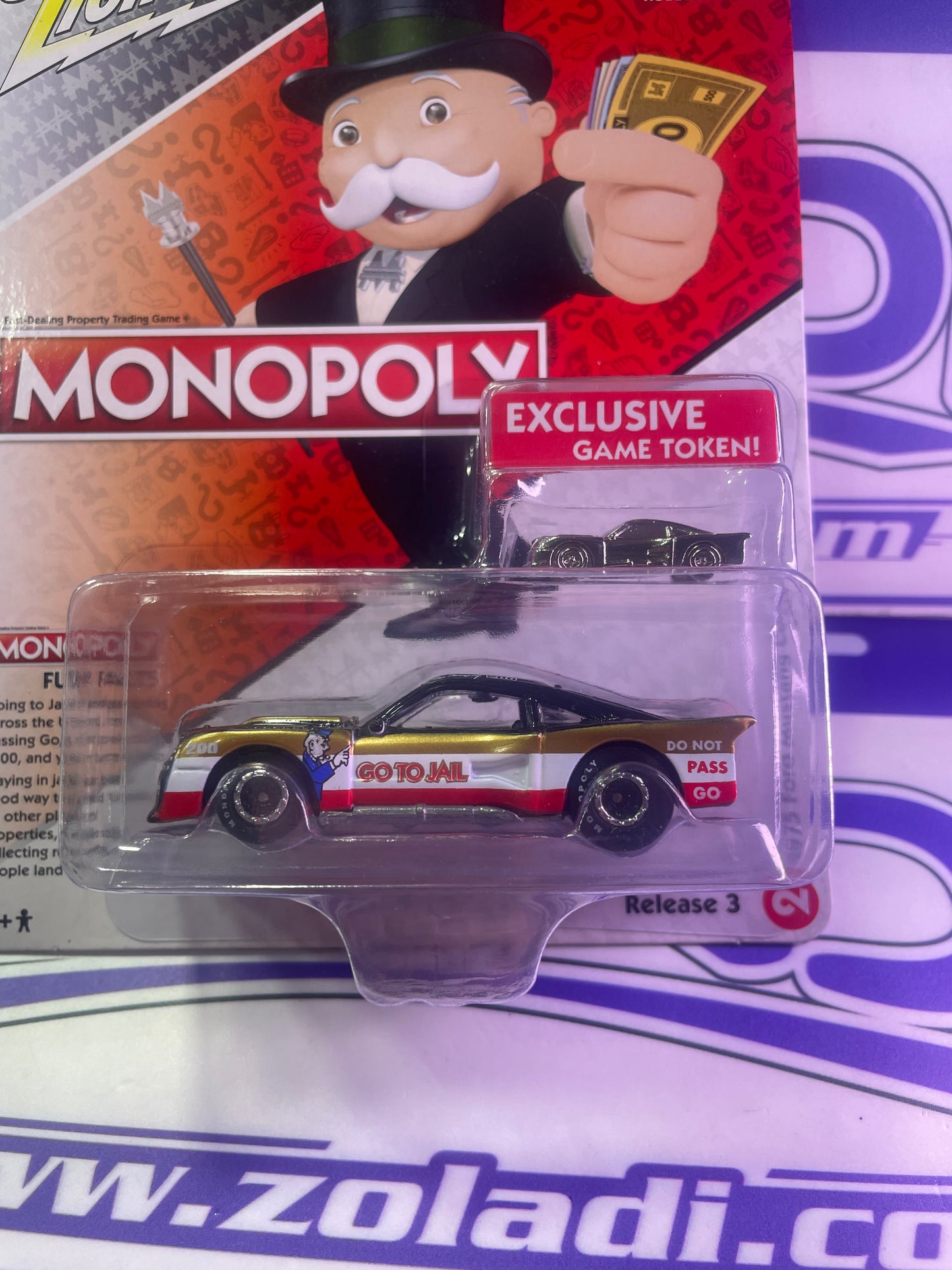 JLPC005 MONOPOLY FORD MUSTANG COBRA II RACER