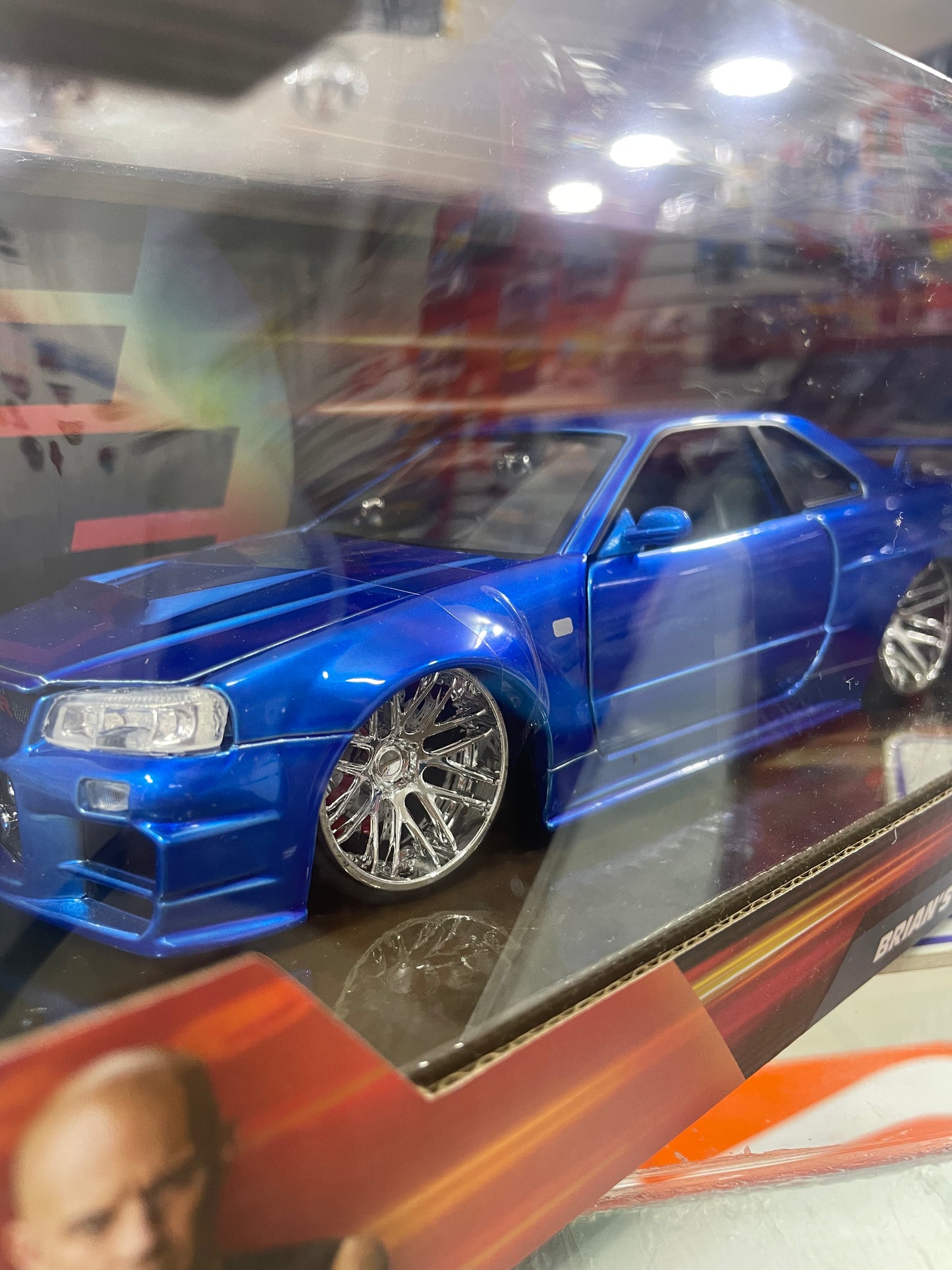 97173 NISSAN SKYLINE GTR R34 BRIANS FAST & FURIOUS