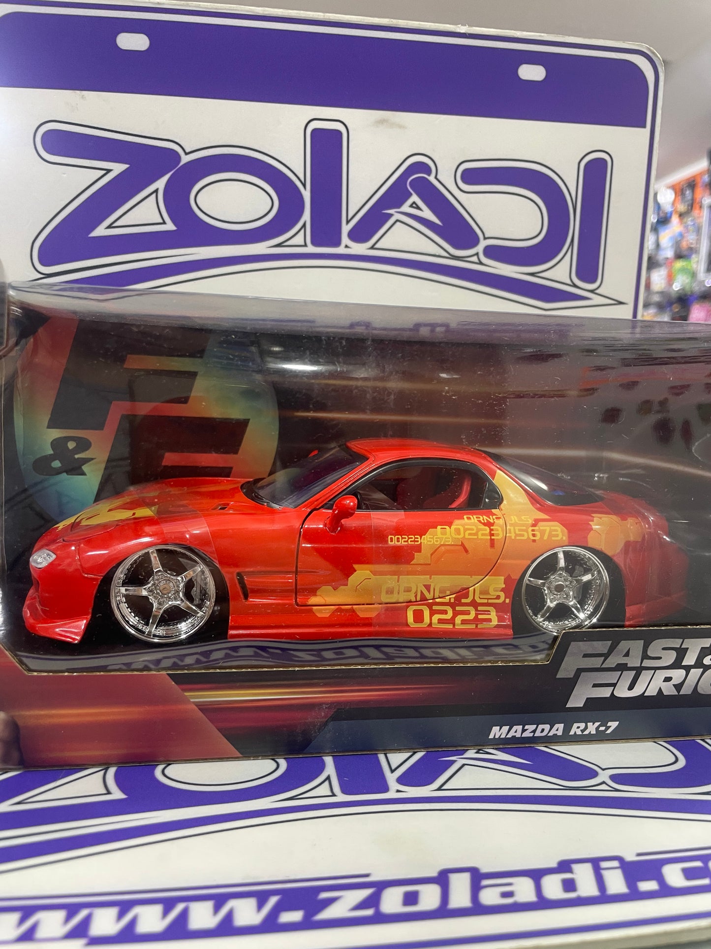 30747 1/24 MAZDA RX7 FAST & FURIOUS