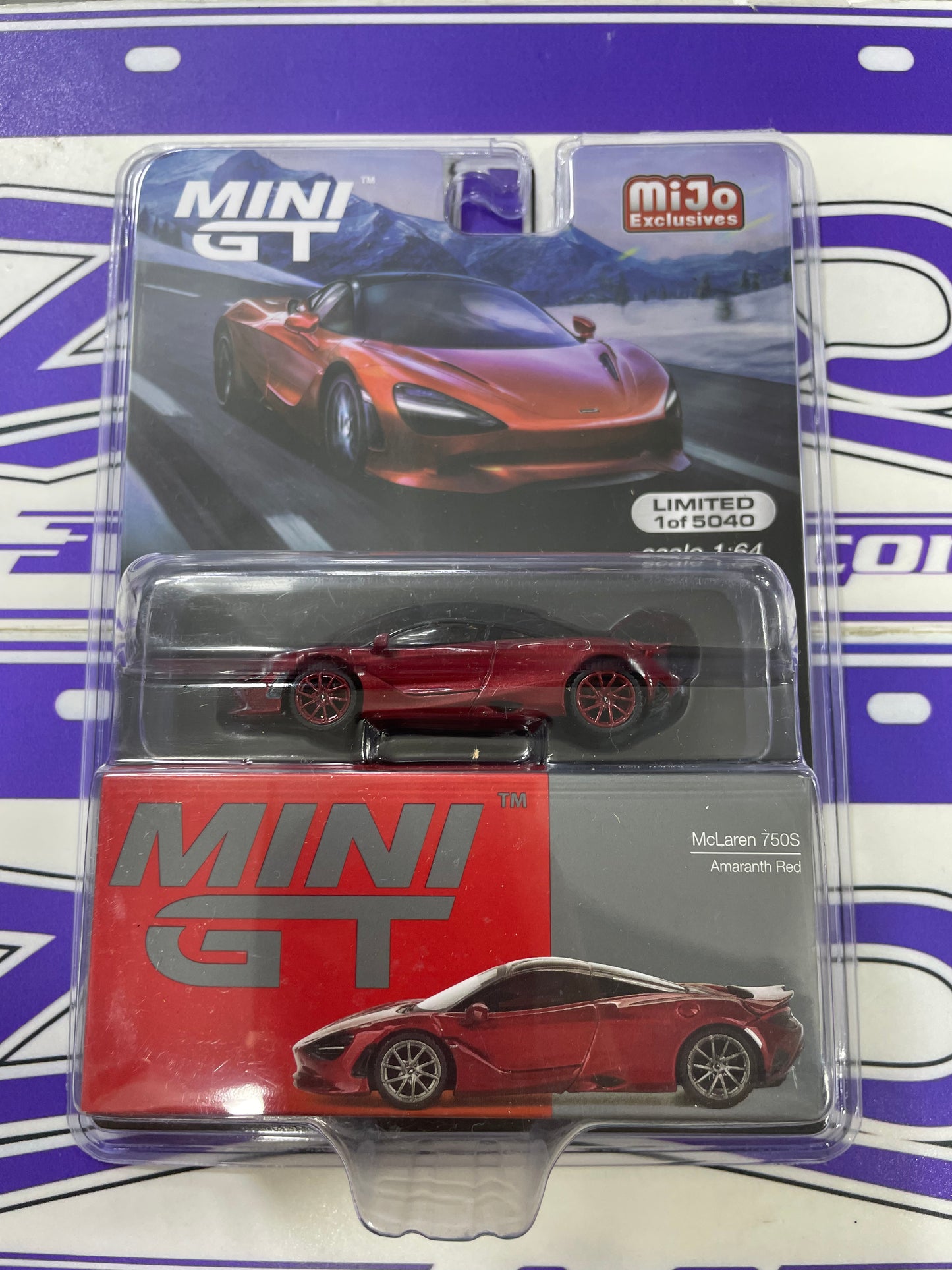 775 MCLAREN 750S MINIGT CHASE