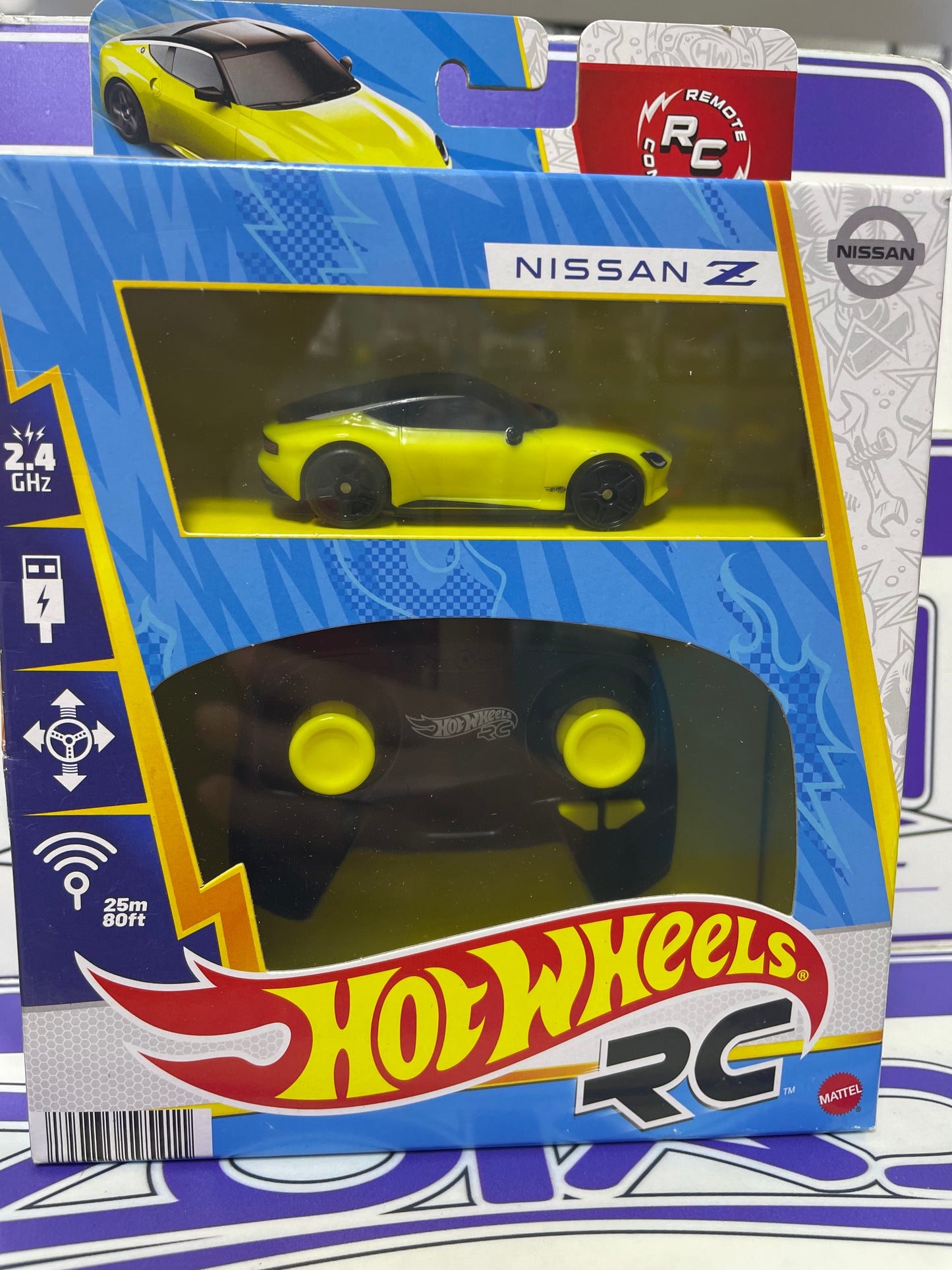 HTP16 NISSAN Z CONTROL REMOTO HOTWHEELS