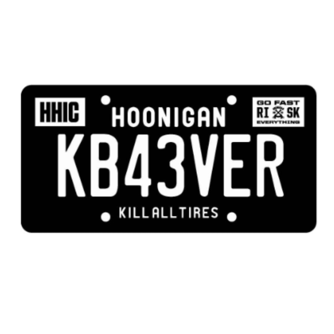 KB43VER LICENCEPLATE