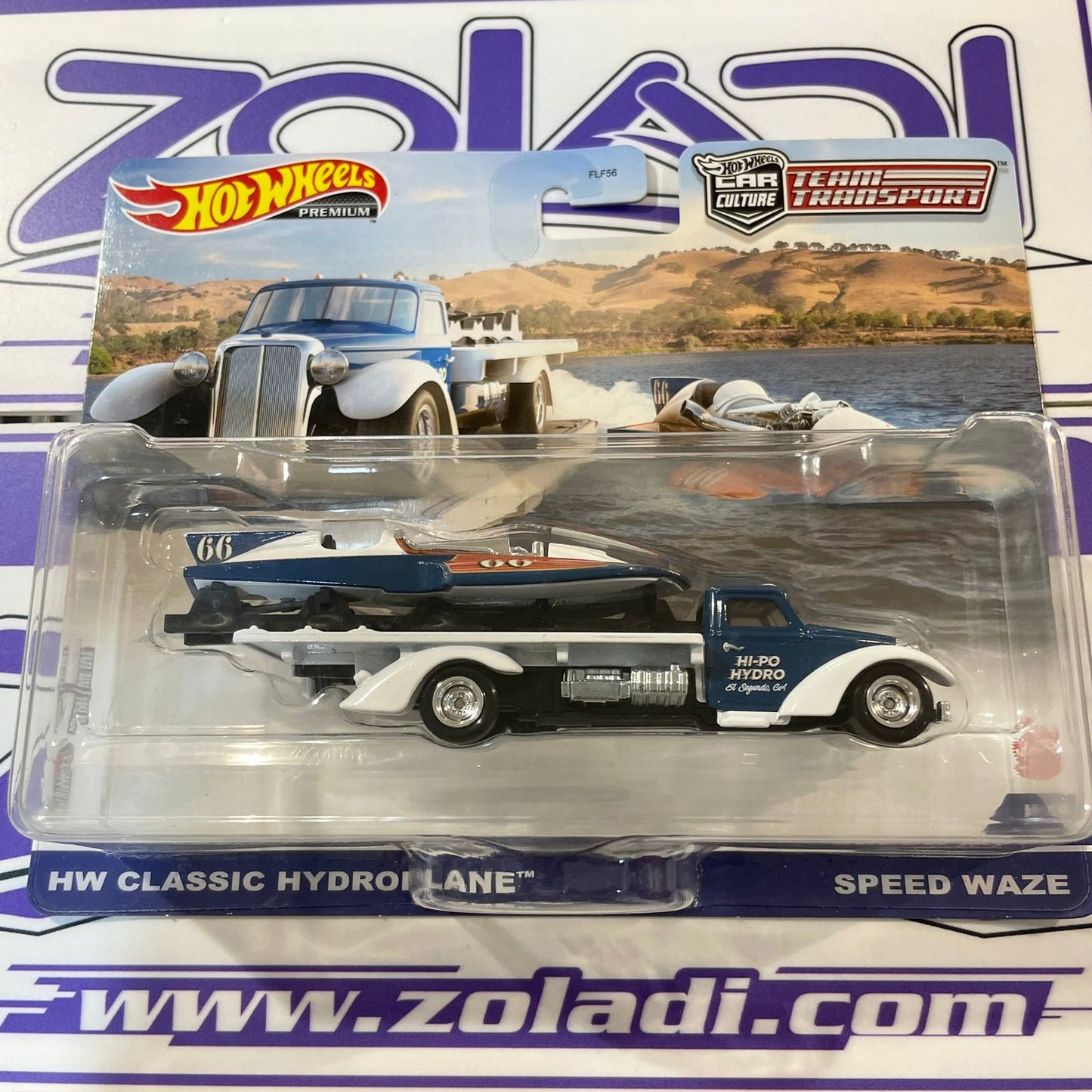 HCR31 Hw Classic Hydroplane Team Transport Hot Wheels Speed Waze