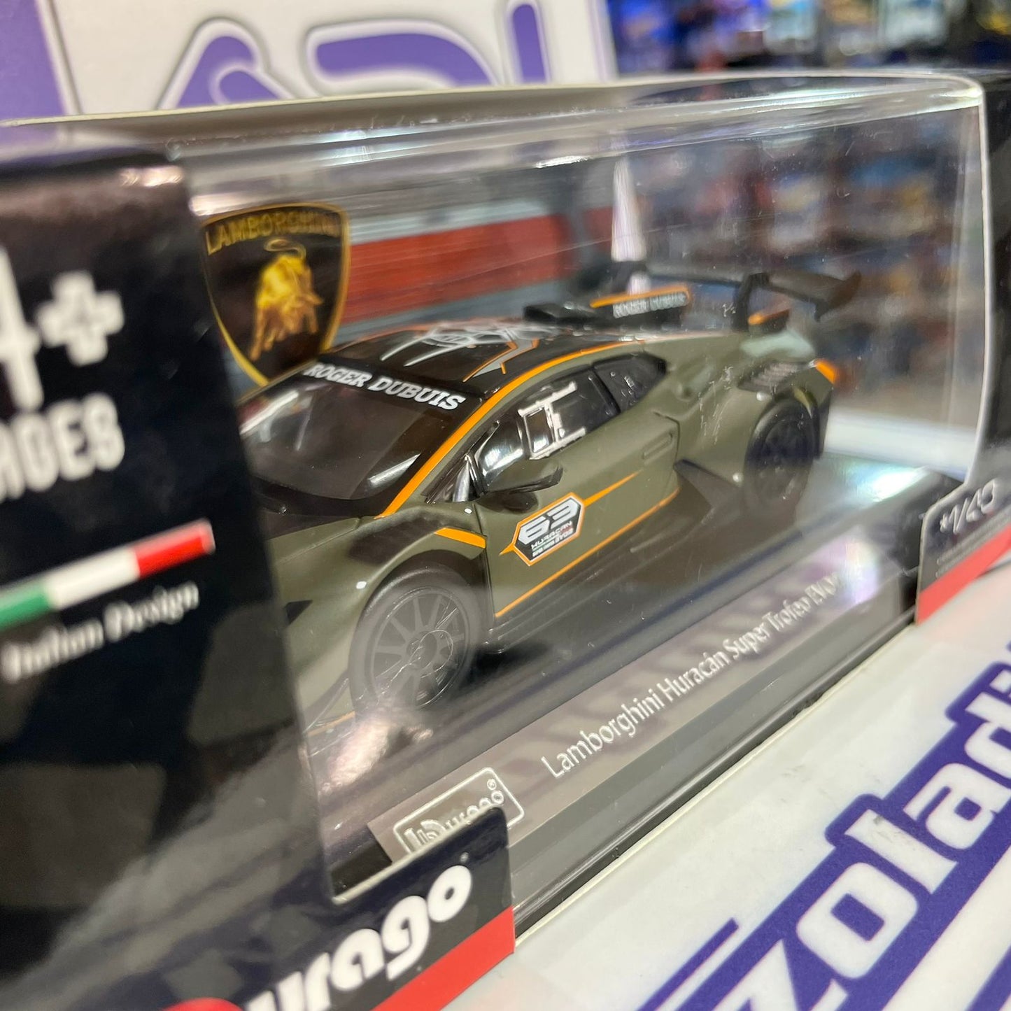 1/43 BURAGO LAMBORGHINI HURACÁN SUPER TROFEO EVO2 38305