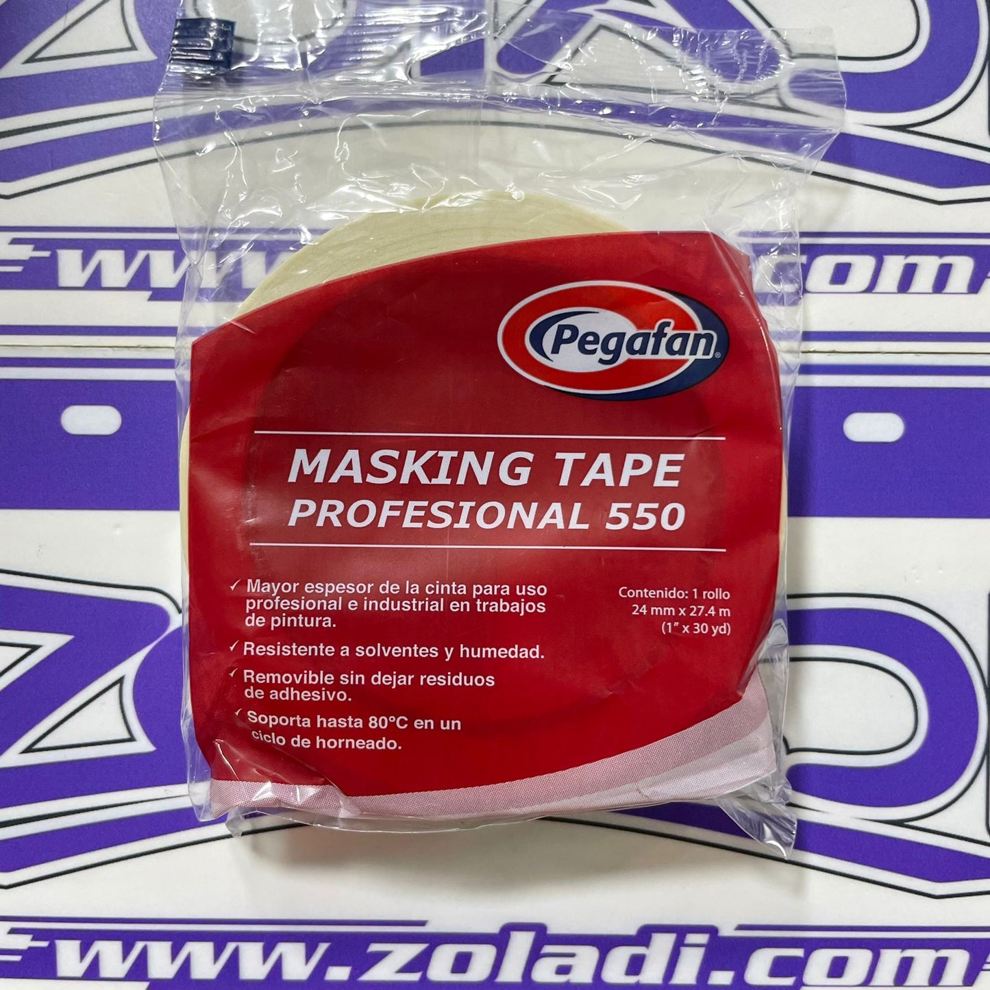 1" CINTA MASKING TAPE PROFESIONAL 550