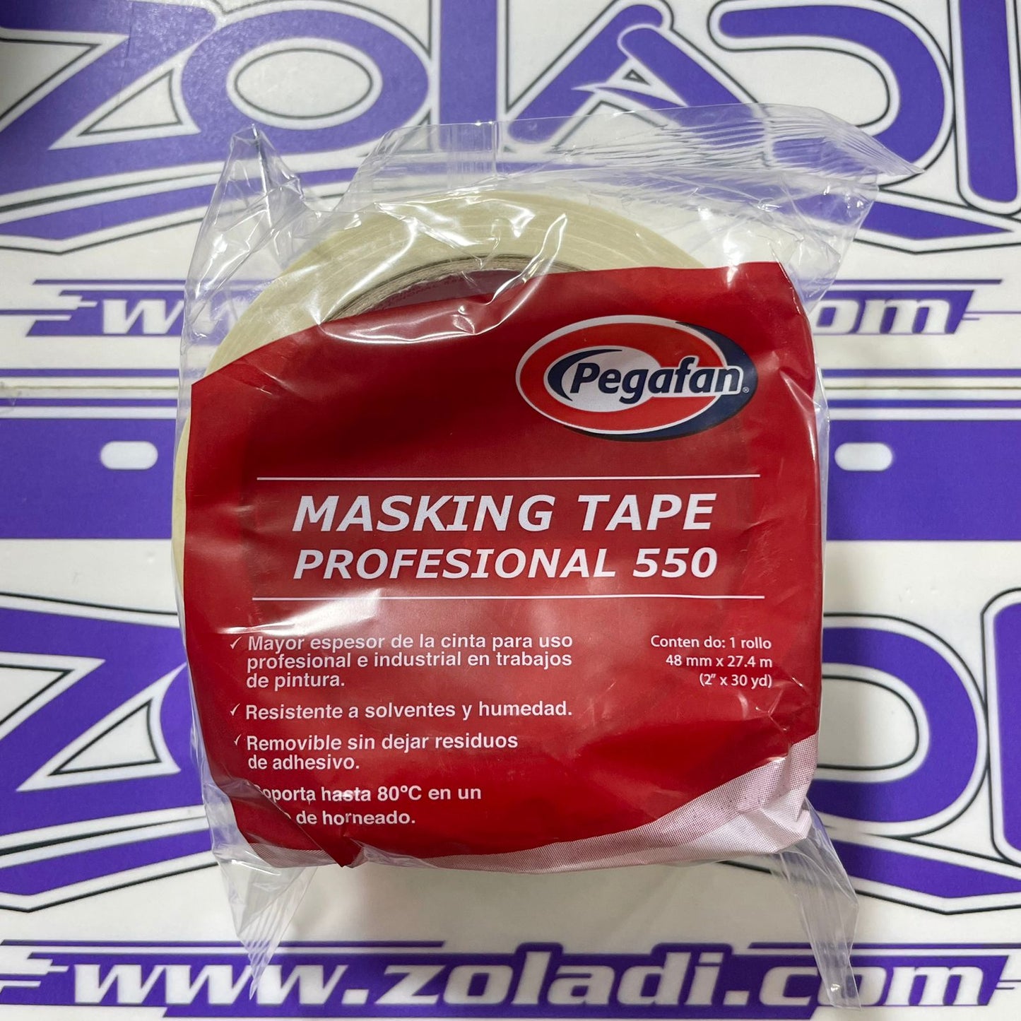 2" CINTA MASKING TAPE PROFESIONAL 550