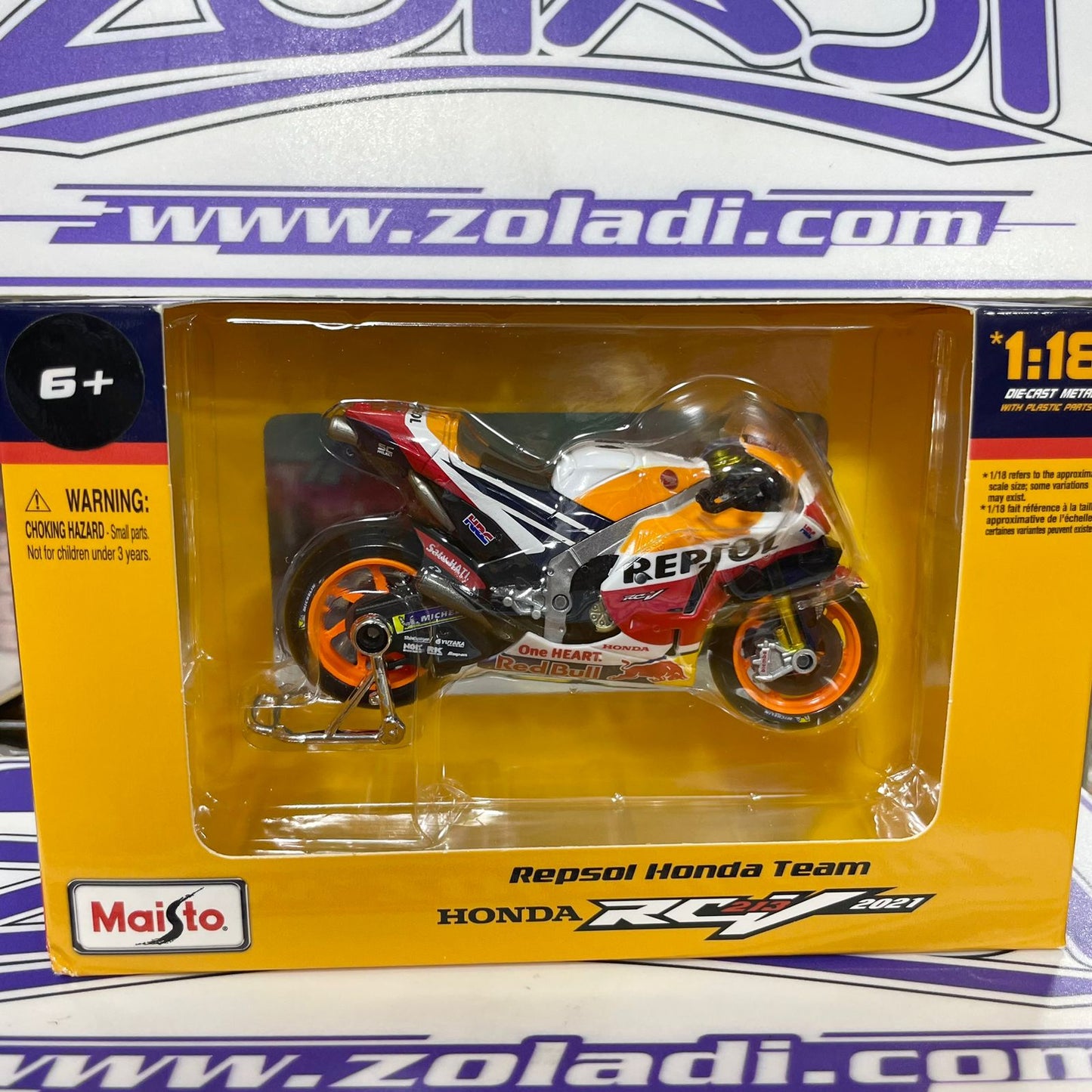 02342 HONDA REPSOL TEAM 1/18