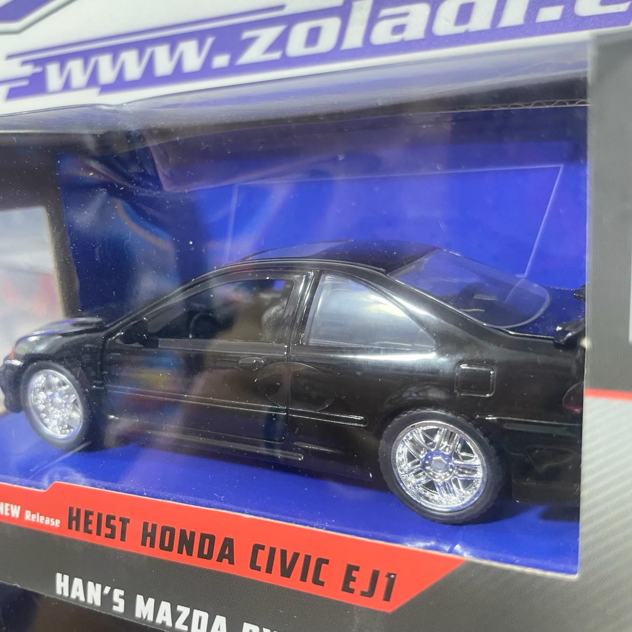 34249 1/32 HONDA CIVIC EJ1 HANS MAZDA RX7 JADA