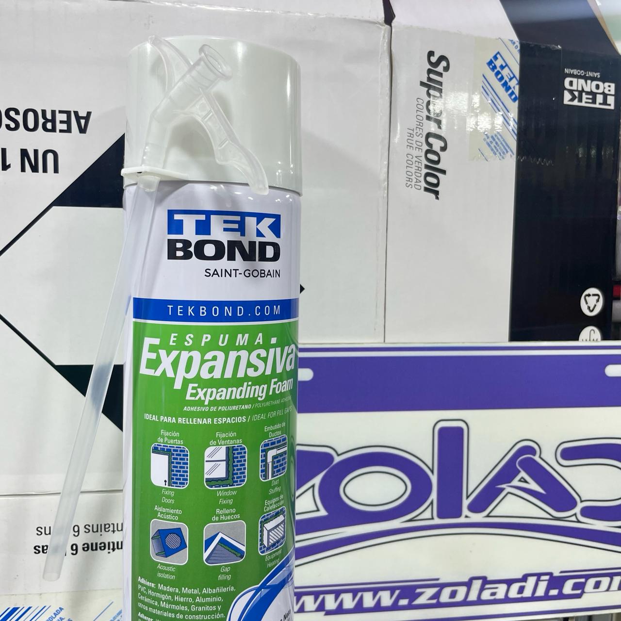 Adhesivo Espuma Expansiva 500ML TekBond