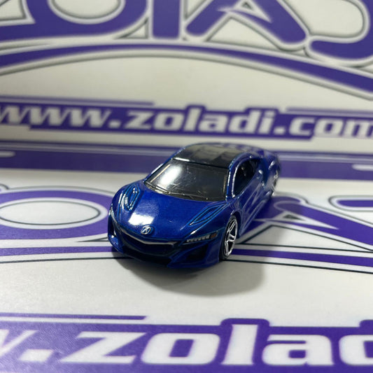 SU ACURA NSX AZUL