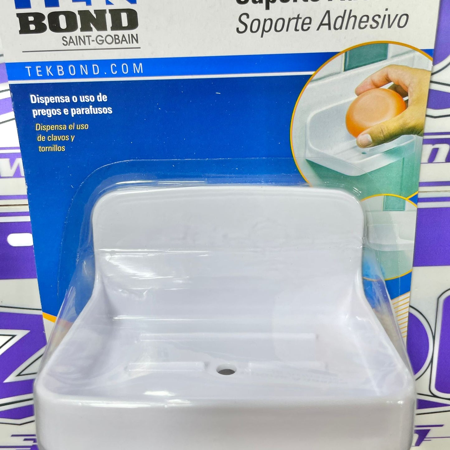 TekBond Adhesive Soap Holder