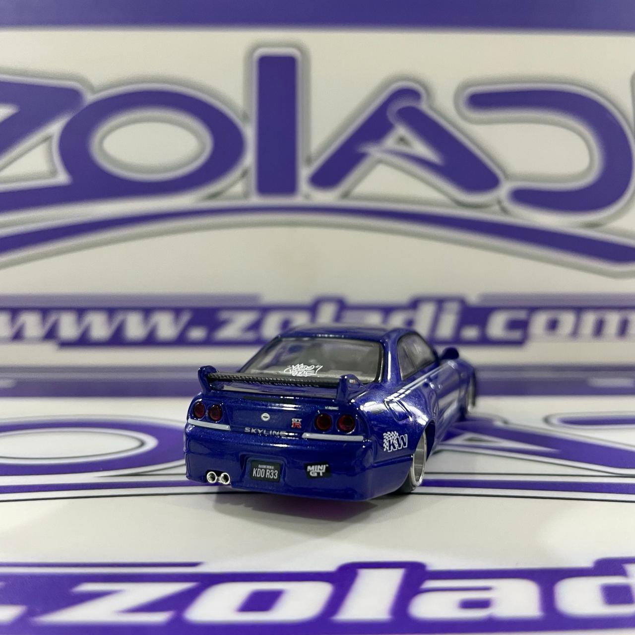 MINI GT NISSAN SKYLINE R33 V2 089 KAIDO HOUSE