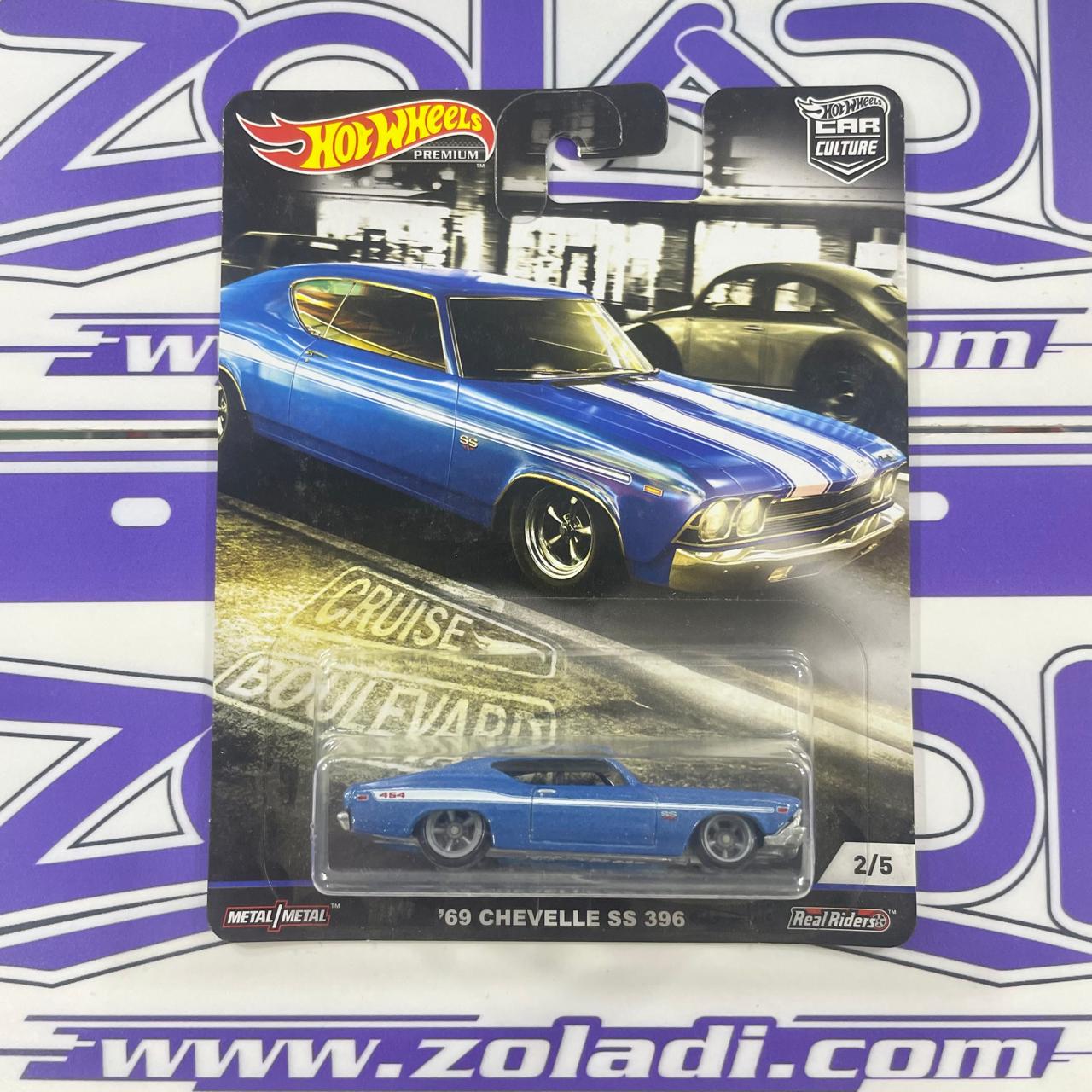 FYN82 69 CHEVELLE SS 396 Hot Wheels Premium