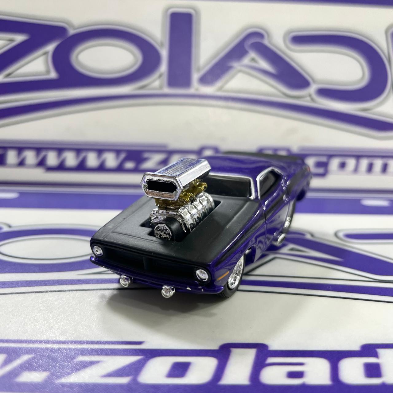 YOUR PLYMOUTH CUDA PURPLE