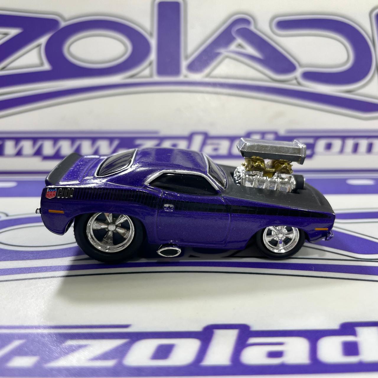 YOUR PLYMOUTH CUDA PURPLE