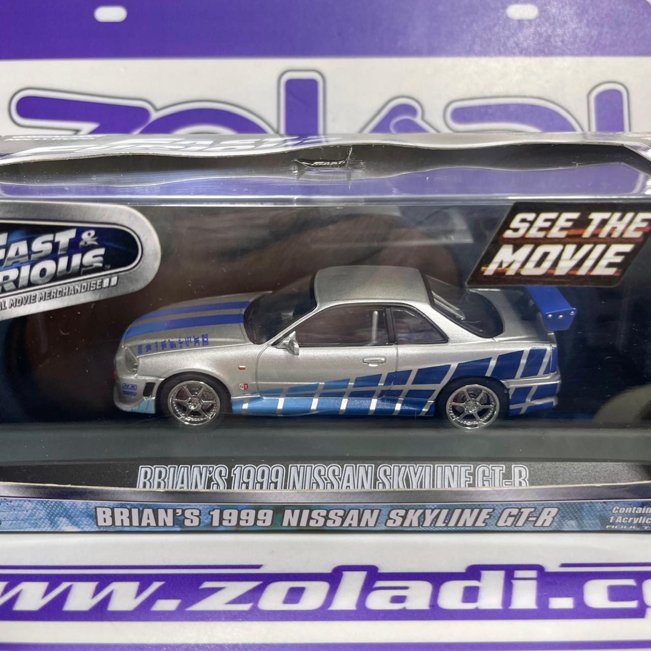 86208 1/43 BRIAN NISSAN SKYLINE GTR 34