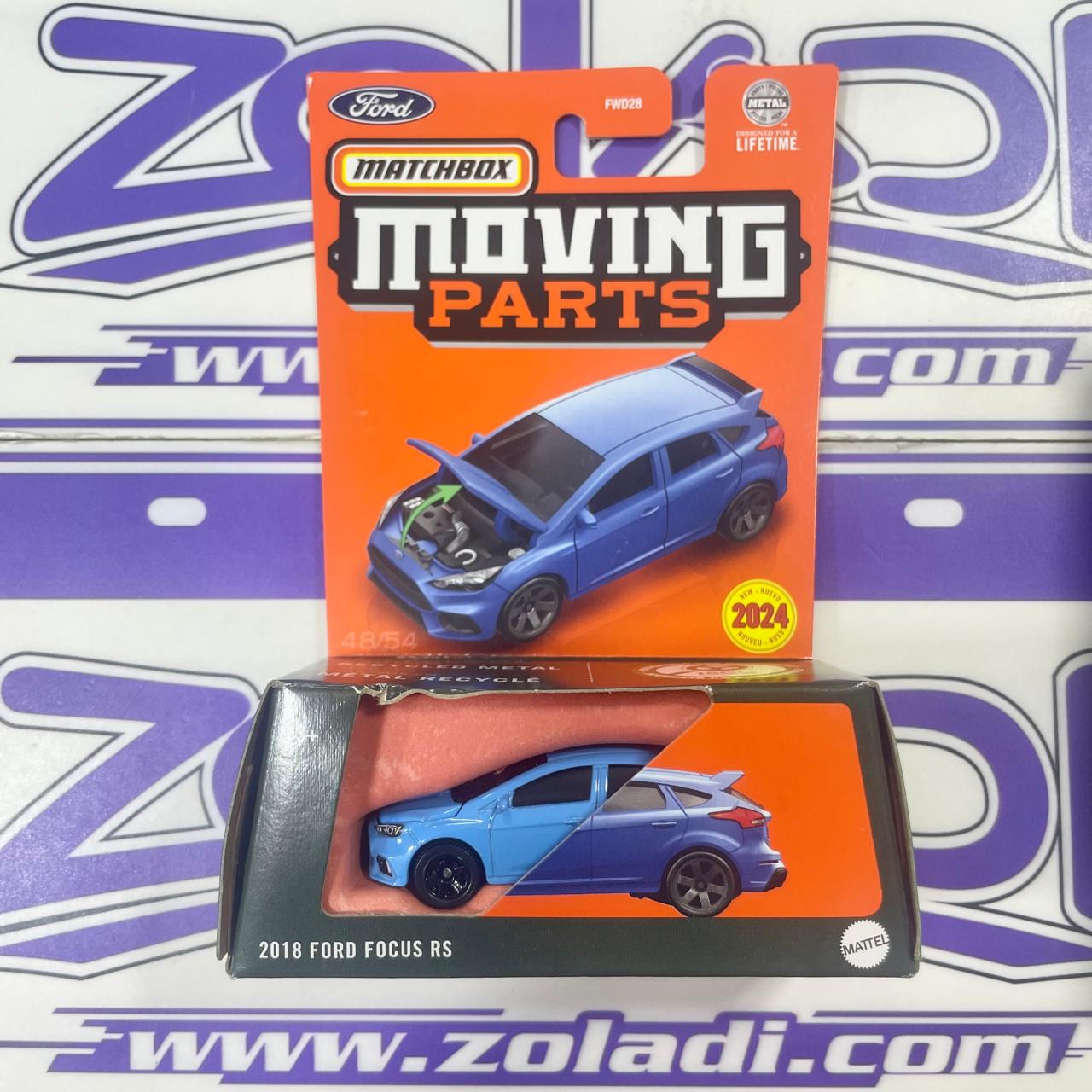 HVM82 FORD FOCUS Matchbox Moving Parts