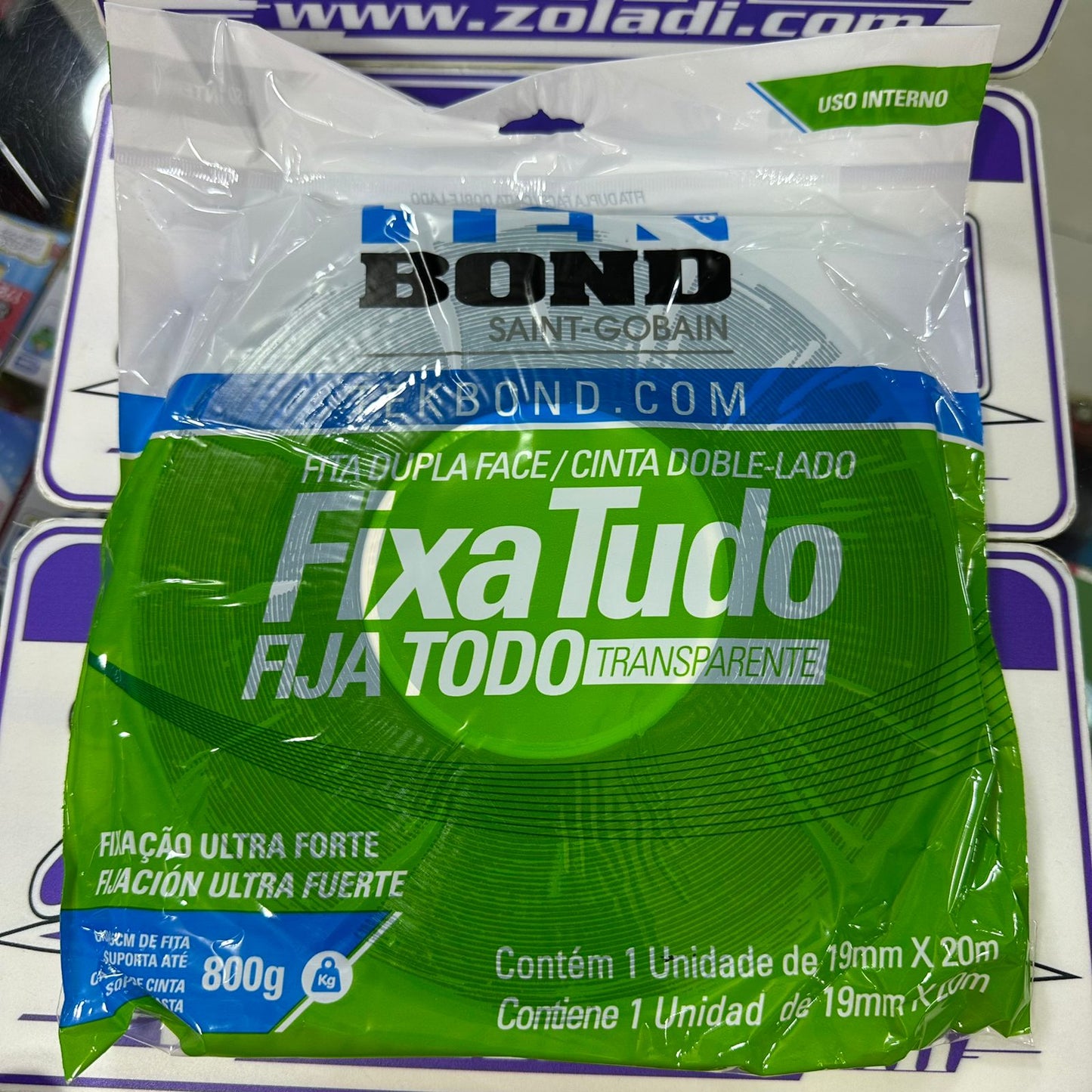 Cinta Doble Contacto Transparente TEKBOND (Copy)