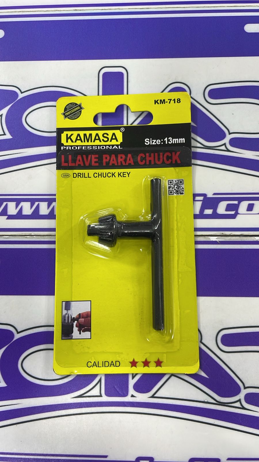 LLAVE PARA CHUCK KAMASA