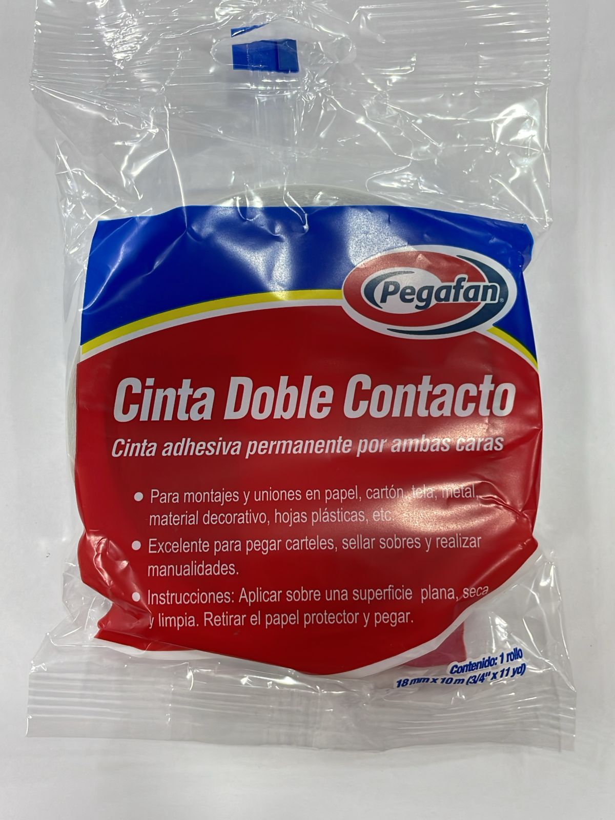 cinta doble contacto