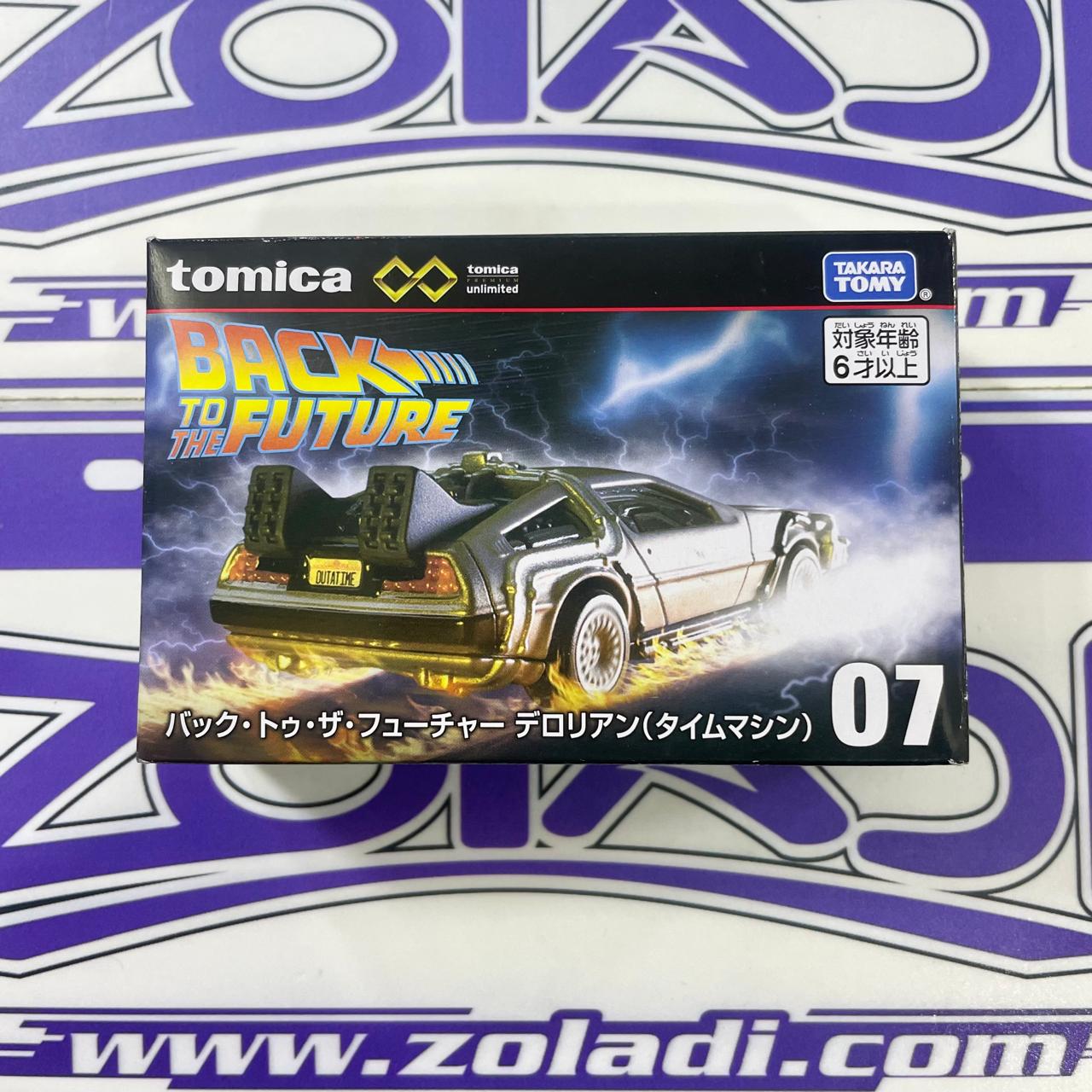 DELOREAN BACK TO THE FUTURE TOMICA PREMIUN