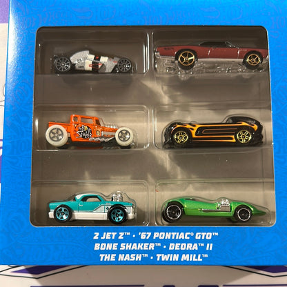 HDH52 SET LEGENDS HOTWHEELS PACK 6