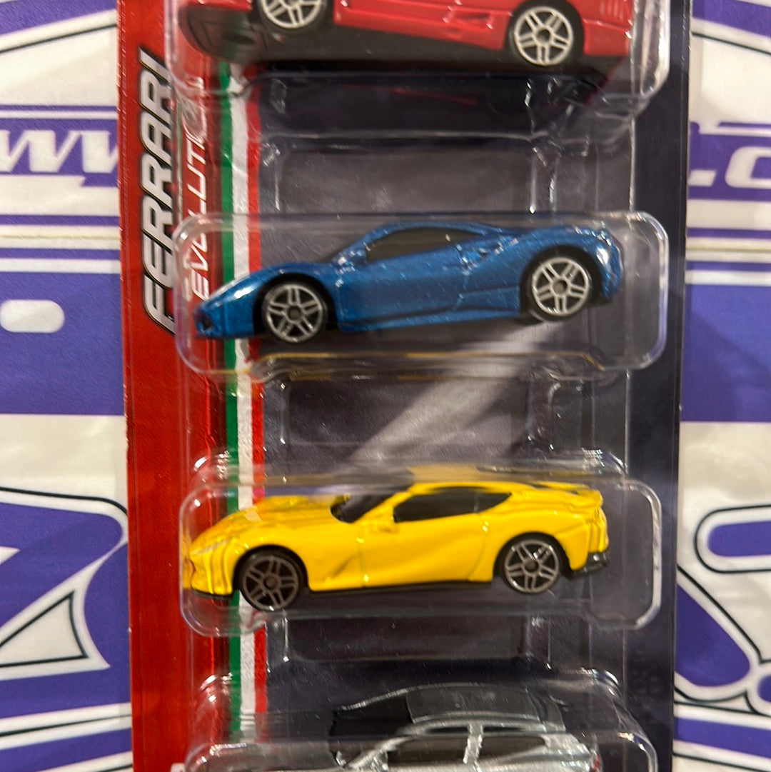 15509 Maisto 5pack Ferrari Colors