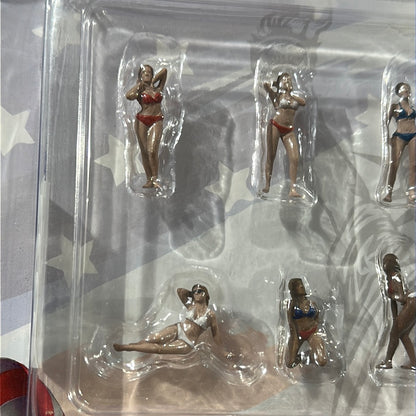 Patriot Girls American Diorama