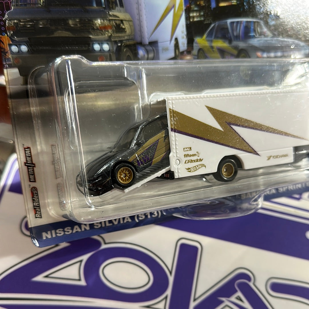 HFK41 Silvia S13TeamTransport Hot Wheels