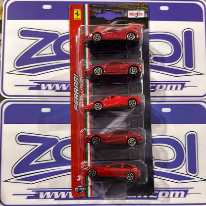 15509 Maisto 5pack Ferrari