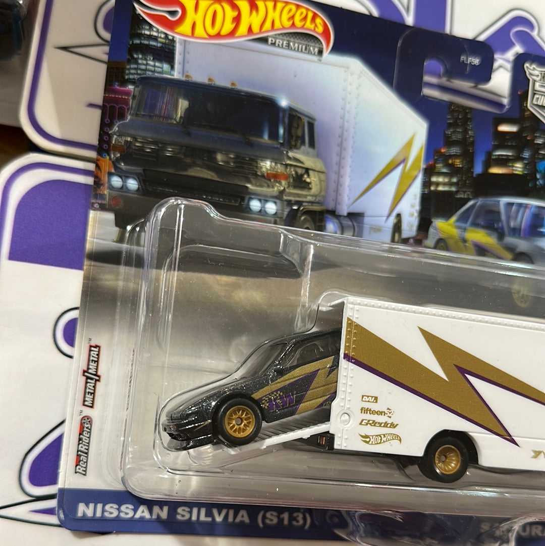 HFK41 Silvia S13TeamTransport Hot Wheels