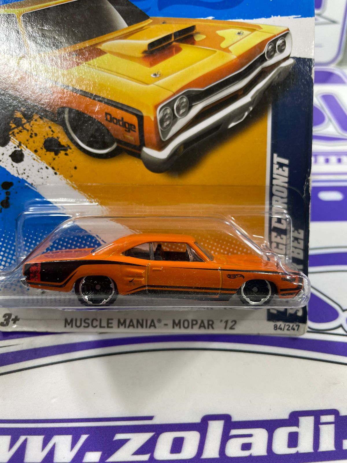 V5387 MUSCLE MANIA MOPAR 12 69 DODGE CORONET SUPER BEE