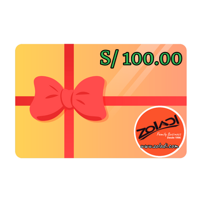 Zoladi Gift Card! RECEIVE 10% More Value For Purchases If You Use It In 1 Week!