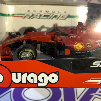 SF21 C Sainz #55 Ferrari (VERSION SIN ACRILICO NI CASCO)