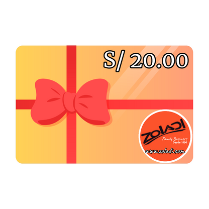 Zoladi Gift Card! RECEIVE 10% More Value For Purchases If You Use It In 1 Week!