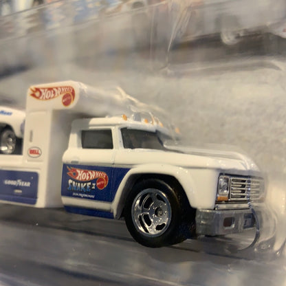 Plymouth Cuda Retro Rig Team Transport Hot Wheels