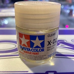 PINTURA TAMIYA X-22 CLEAR – Zoladi