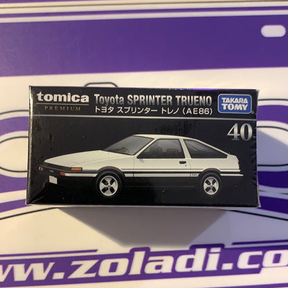 TOYOTA AE86 SPRINTER TRUENO TOMICA PREMIUN