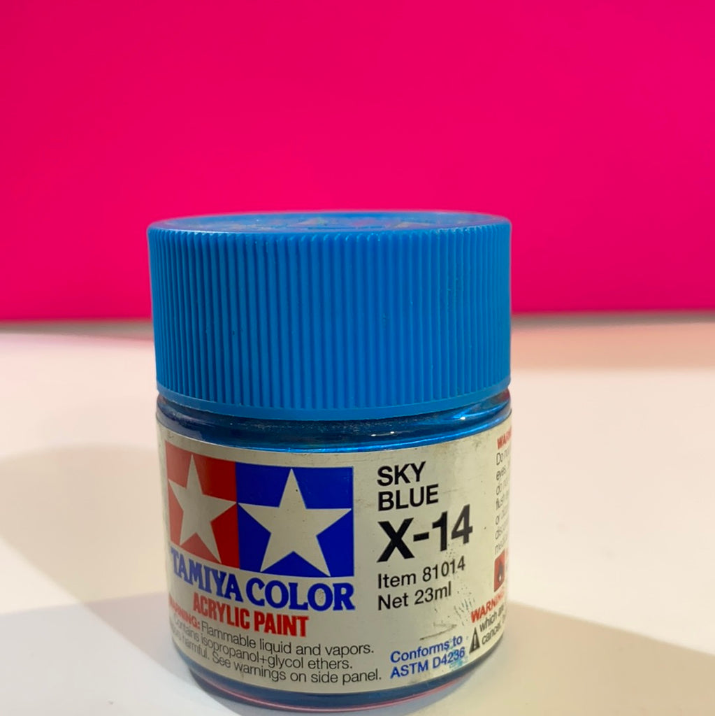 Pintura Tamiya X-14 Sky Blue – Zoladi