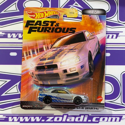 HCP28 SKYLINE Fast&Furious Hot Wheels